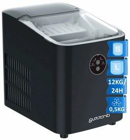 Guzzanti GZ 120B výrobník ľadu, čierna