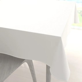 Biante Dekoračný štvorcový obrus Rongo RG-032 Krémový biely 80x80 cm