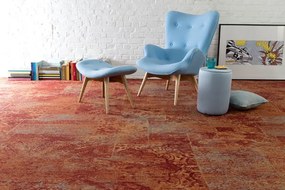 Metrážny koberec ALETHEA červený