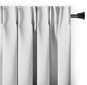 Záves AmeliaHome Blackout s multifunkčnou páskou 140x245 cm biely