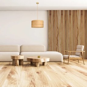 Luster na lanku ALBA 1xE27/15W/230V pr. 45 cm hnedá