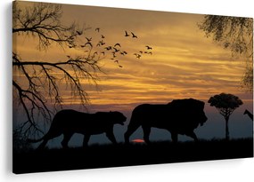Obraz Safari (90x60 cm)