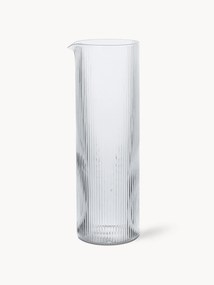 Ručne fúkaná karafa's reliéfnym vzorom Ripple, 1,1 l