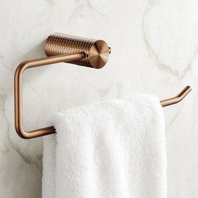 Rea Prism, kúpeľňový vešiak na uterák 27cm, 9710, medená matná, REA-98027