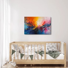 Obraz - Farebná abstrakcia (90x60 cm)