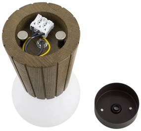 Argon 8974 - Kúpeľňové stropné svietidlo VOLANTE 1xG9/6W/230V IP44 pr. 12 cm hnedé