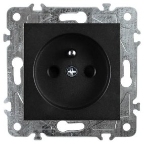 Elhard Zásuvka Royal, čierna YK2100B