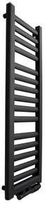 Regnis Elba, Vykurovacie teleso 440x500mm so stredovým pripojením 50mm, 289W, čierna, ELBA50/40/D5/BLACK