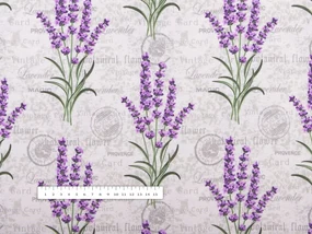 Biante Dekoračný štvorcový obrus PML-033 Provence levandule 50x50 cm