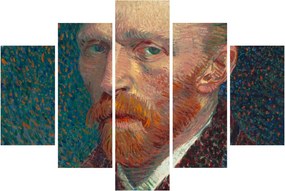 Obraz -  Vincent van Gogh, Self-Portrait, reprodukcia (150x105 cm)