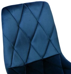 Jedálenská stolička MADISON zamatová, granátová