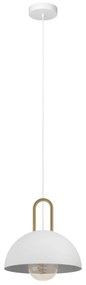Eglo 99695 - Luster na lanku CALMANERA 1xE27/40W/230V biela