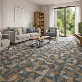 Ayyildiz, AKCIA: 100x450 cm Metrážny koberec Royal 4808 Brown, šíře, viacfarebná, juta, textil, detská izba