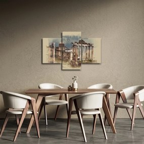 Obraz - Forum Romanum, Rím, Taliansko (90x60 cm)