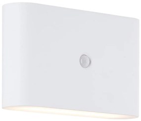 Brilliant - LED vonkajšie nabíjacie nástenné svietidlo so senzorom XINO LED/3W/5