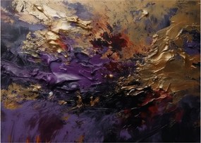 Sklenený obraz - Textúrovaná abstrakcia (70x50 cm)