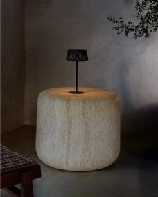 LED stolové/prenosné vonkajšie svietidlo so solárnym panelom ø 11 cm Aldet – Kave Home