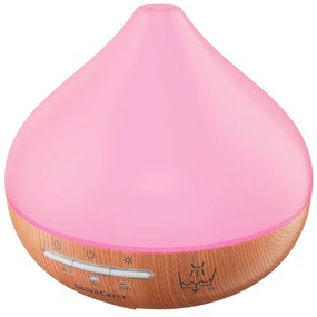 Silvercrest®  Aróma difuzér Sadh A1 (vzhľad dreva s priehľadným vekom)  (100349241)