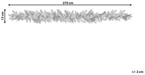 Vianočná girlanda 150 cm Wipton (zelená) (s osvetlením). Vlastná spoľahlivá doprava až k Vám domov. 1076565