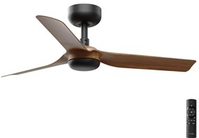 FARO Barcelona FARO 33823 - Stropný ventilátor MINI PUNT S hnedá/čierna pr. 90 cm + DO FA33823