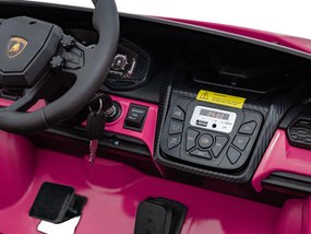 Ramiz Lamborghini Revuelto XL STRONG vozidlo Ružová