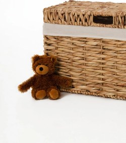 Truhla WANDA, vodný hyacint, šírka 50 cm, natur