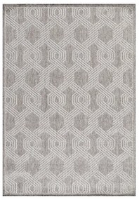 Ayyildiz koberce Kusový koberec Aruba 4904 grey – na von aj na doma - 120x170 cm