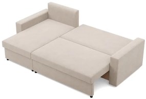 Rohová rozkladacia sedačka NEO Kronos béžový