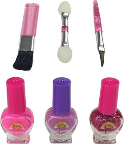 LEAN Toys Makeup Beauty Set Toaletná kazeta Ružový luk