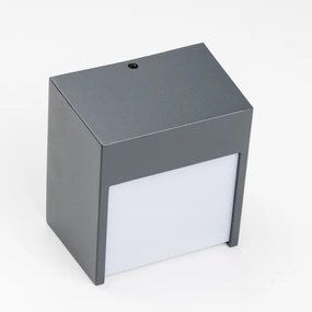 Brilagi - LED Vonkajšie nástenné svietidlo TERNI LED/12W/230V antracit IP44