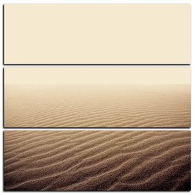 Obraz na plátne - Piesok v púšti - štvorec 3127D (105x105 cm)