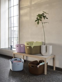 Úložný kôš Restore 35 x 48 cm sivý melír