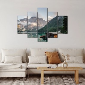 Obraz - Lake Prags (150x105 cm)