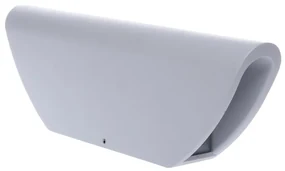 Exteriérové nástenné LED svietidlo Brick, 1x LED 6w, biela