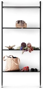 Čierny regál Edge by Hammel, šířka 94 cm