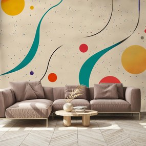 Fototapeta - Minimalistická farebná ilustrácia (147x102 cm)