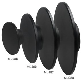 Exteriérové nástenné LED svietidlo Disk, 1x LED 18w, CCT, čierna