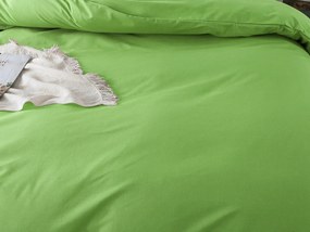 XPOSE® Bavlnené Renforcé obliečky EVITA na dve lôžka - matcha