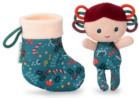 Lilliputiens - vianočný škriatok s modrou pančuchou