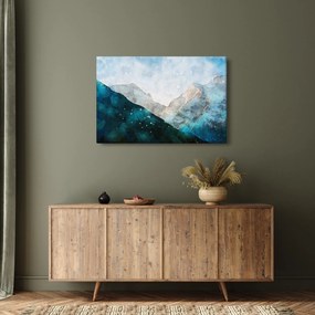 Obraz - Kresba hôr (90x60 cm)
