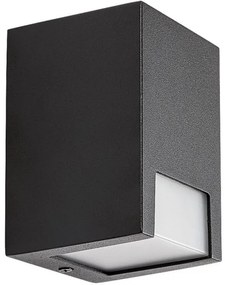Rabalux 77054 - Vonkajšie nástenné svietidlo CERNON 1xGU10/7W/230V IP44 čierna