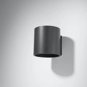 Sollux SL.0566 - Nástenné svietidlo ORBIS 1 1xG9/40W/230V antracit