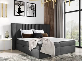 Kontinentálna posteľ Erneltto, Rozmer postele: 120x200, Dostupné poťahy: Magic Velvet 2271