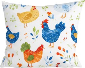 Obliečka na vankúš z mikrovlákna HENRIETTA 45x45 cm, farebný