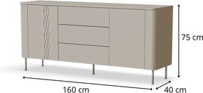 Komoda Tirante KM-1 160 cm kašmírová