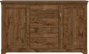XXXLutz KOMODA, farba duba, 153/93/44,50 cm Cantus - Komody - 002427011201