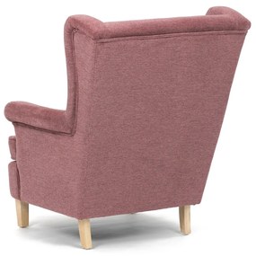 Kreslo s ušami PINK2, ružová