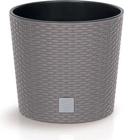 Kvetináč Rato Knitted svetlohnedý