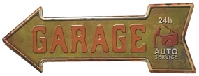 Ceduľa Garage