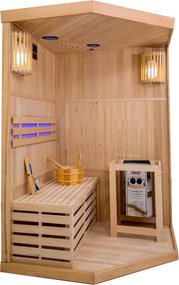 BPS-koupelny Fínska sauna Relax HYD-3135 120x120, 1-2 osoby
